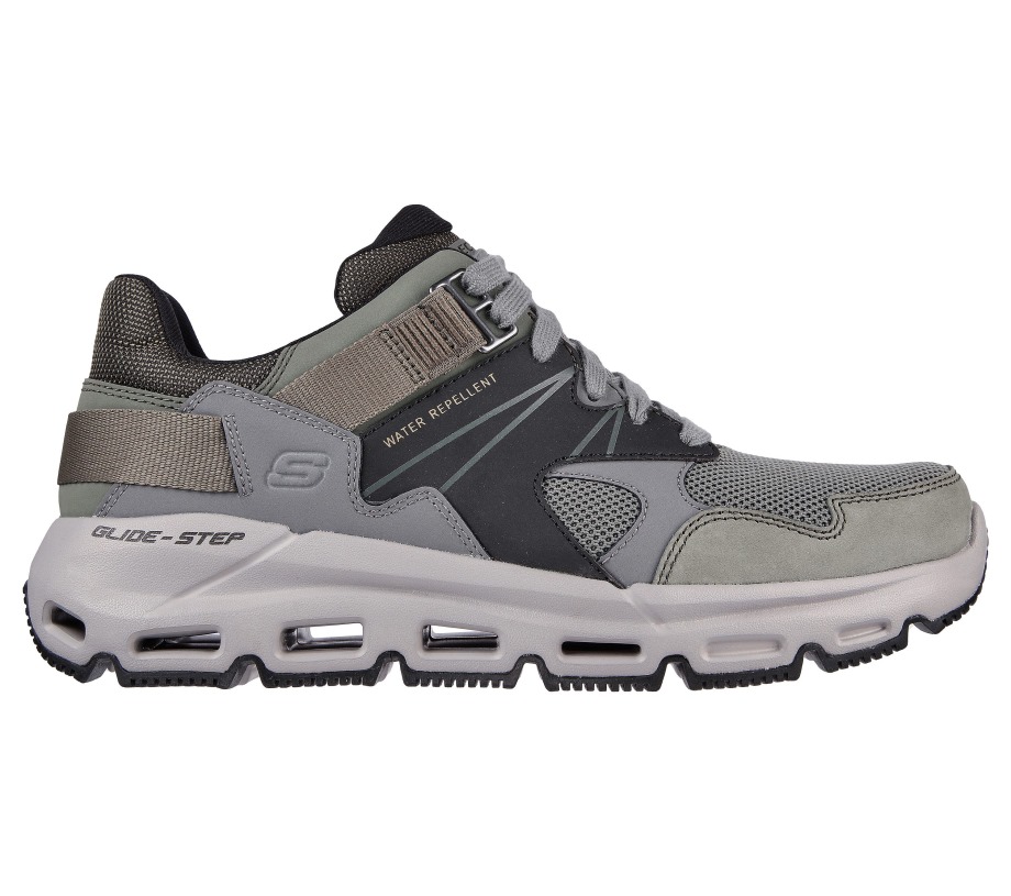 Relaxed Fit Lugwin Faulk Way Dark Gray Skechers