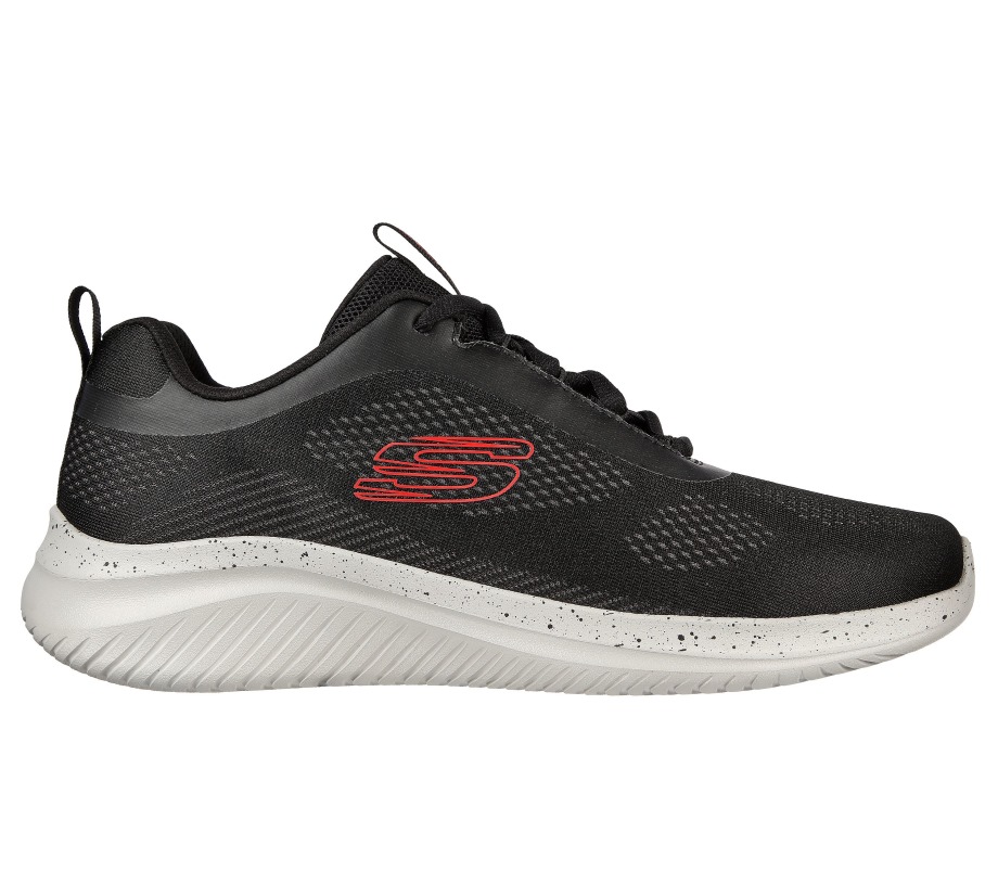 Ultra Flex 3.0 Skechers Black Red