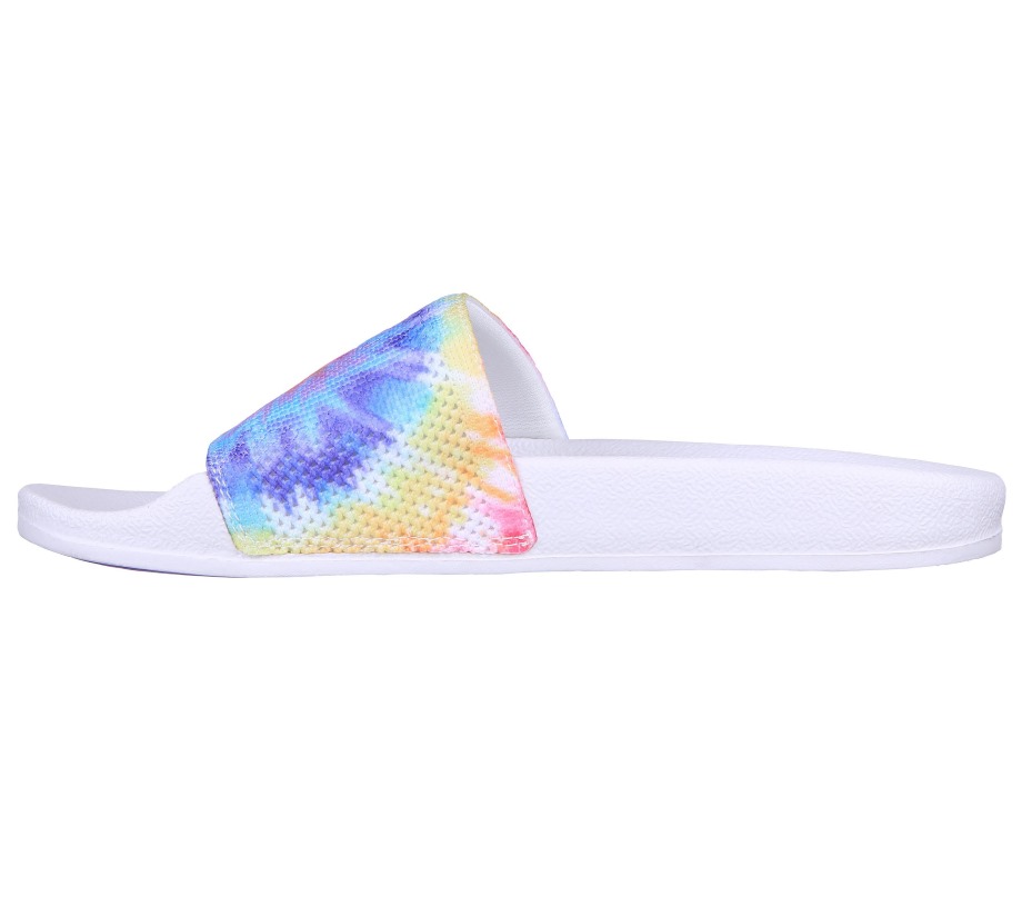 Pop Ups Sandy Livin' Skechers White Multi