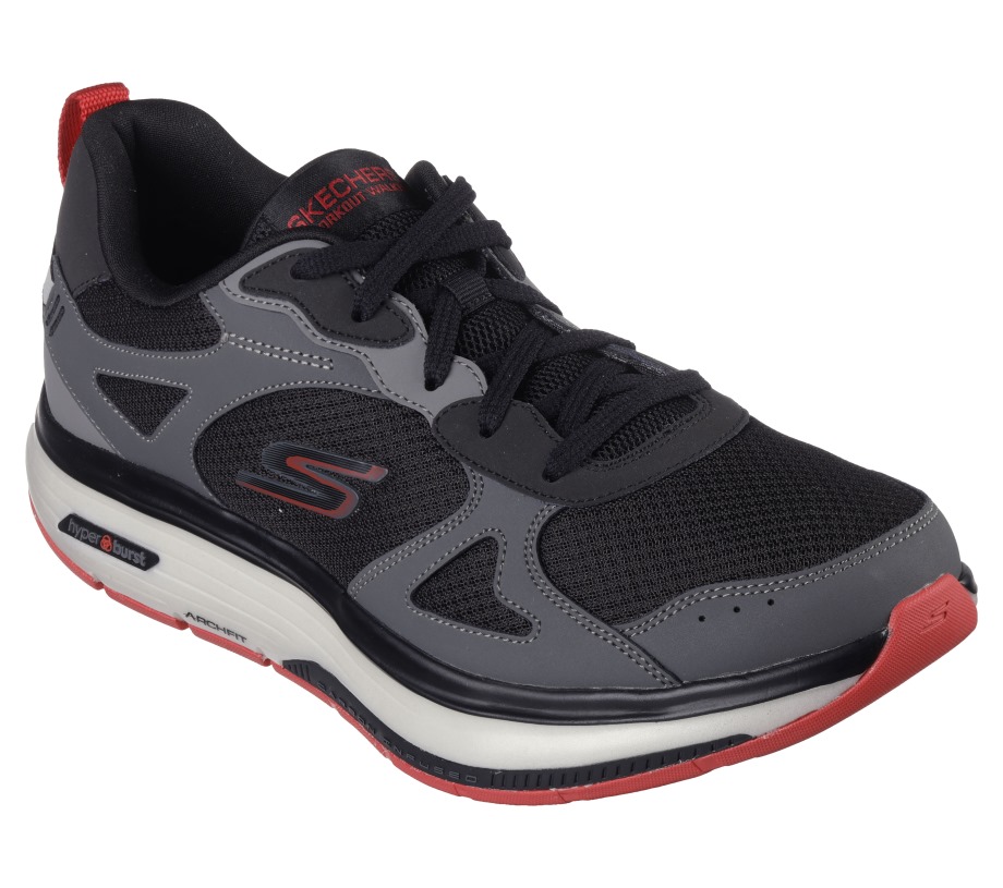 Skechers GO WALK Workout Walker Black Gray
