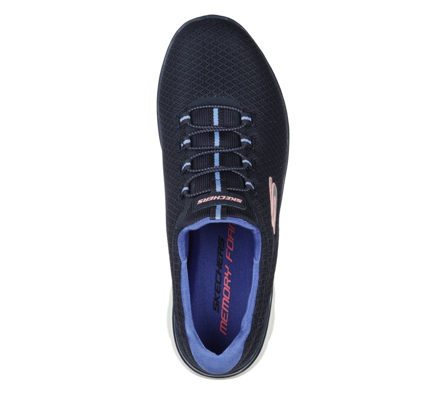 Summits Skechers Navy Light Blue