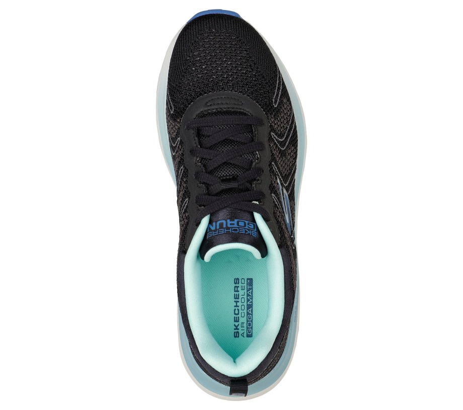 Max Cushioning Delta Skechers Black Blue
