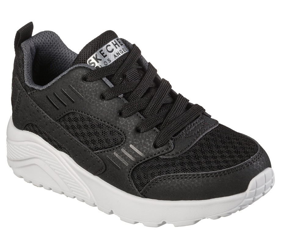 Uno Lite Ronzo Skechers Black White