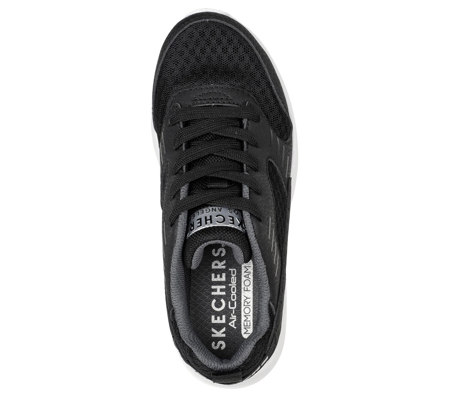 Uno Lite Ronzo Skechers Black White