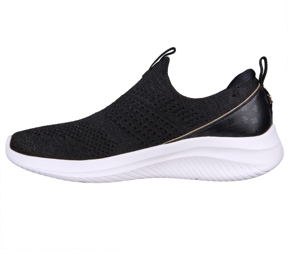 Ultra Flex 3.0 Many Thanks Black Gold Skechers