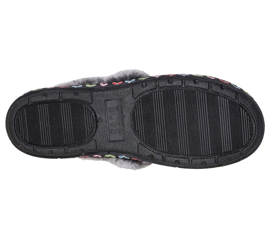 Skechers x JGoldcrown BOBS Too Cozy Love Renegade Black Multi