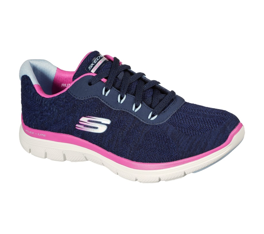 Skechers Flex Appeal 4.0 Fresh Move Navy Purple