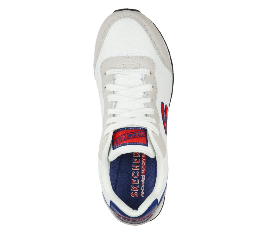 OG 85 Vibe'in White Navy Skechers