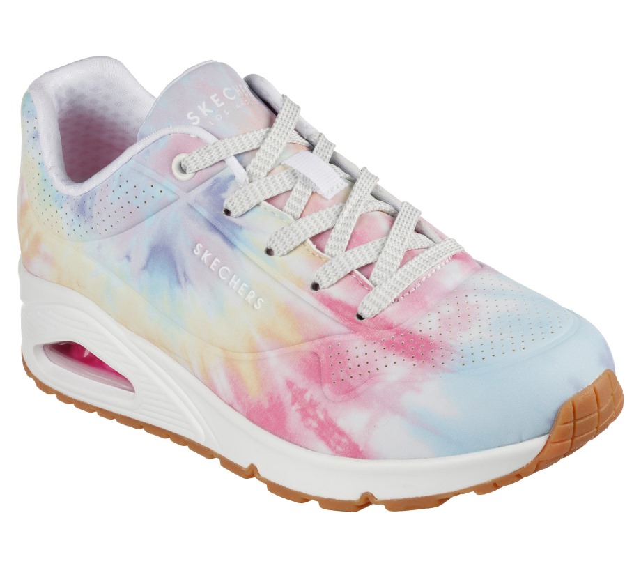 Uno Hyped Hippie Skechers White Multi