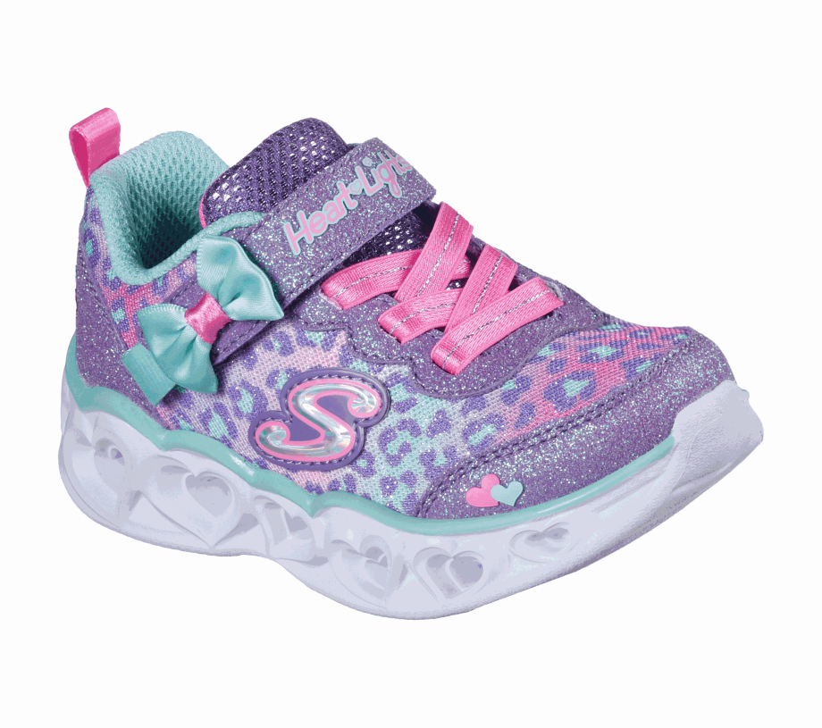 S Lights Heart Lights Untamed Heart Skechers Lavender Aqua