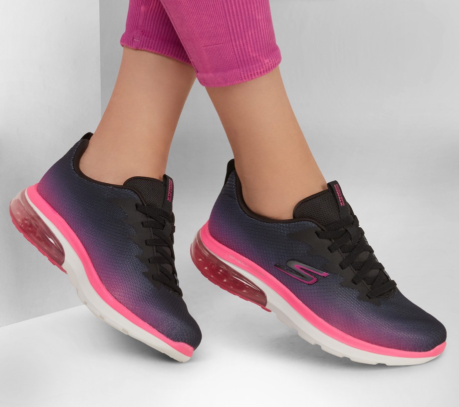 GOwalk Air 2.0 Quick Breeze Skechers Black Hot Pink
