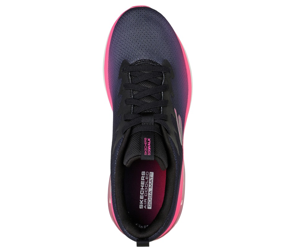 GOwalk Air 2.0 Quick Breeze Skechers Black Hot Pink