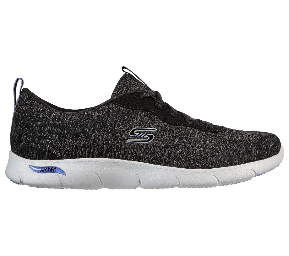 Skechers Arch Fit Refine Lavish Black White