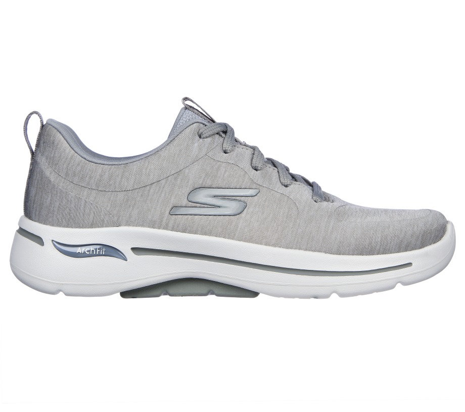 GOwalk Arch Fit Moon Shadows Skechers Gray