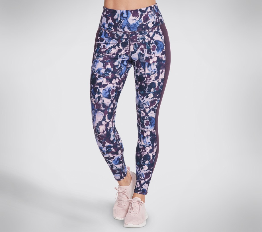The GOWALK Dizzy Floral HW Legging Pink Multi Skechers