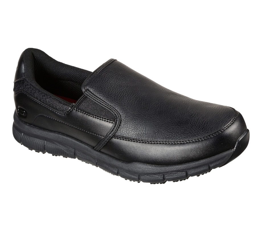 Work Relaxed Fit Nampa Groton SR Black Skechers