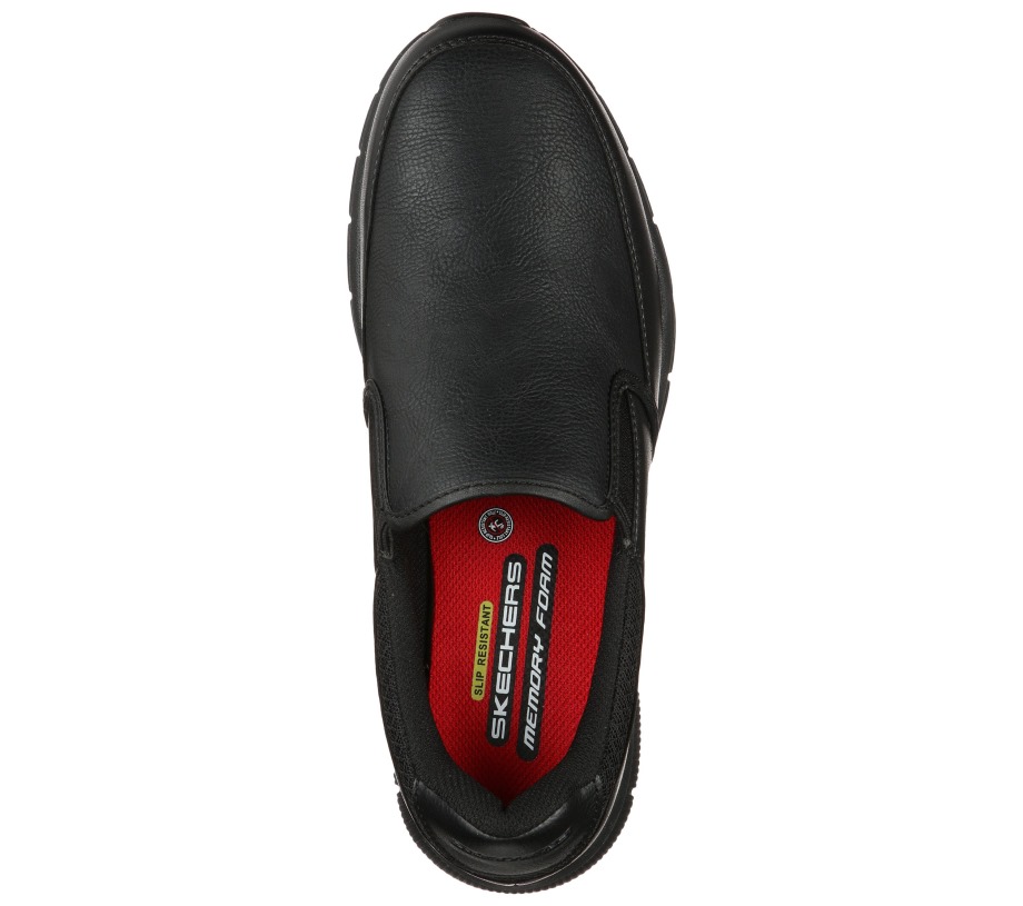 Work Relaxed Fit Nampa Groton SR Black Skechers
