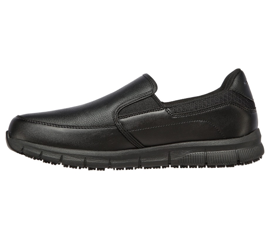 Work Relaxed Fit Nampa Groton SR Black Skechers