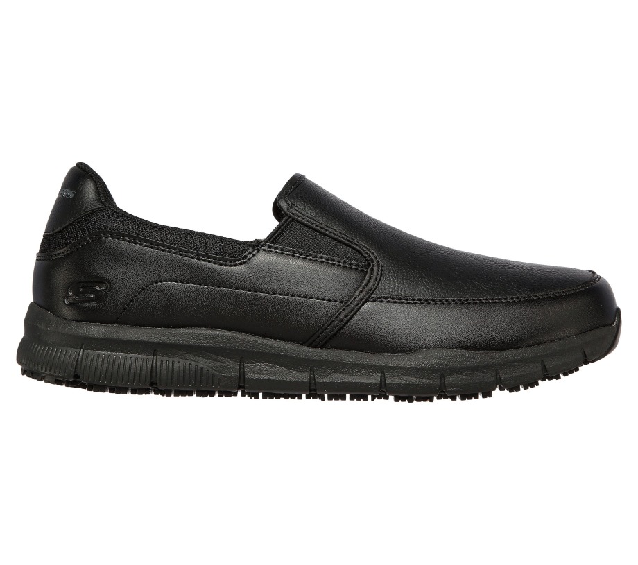 Work Relaxed Fit Nampa Groton SR Black Skechers