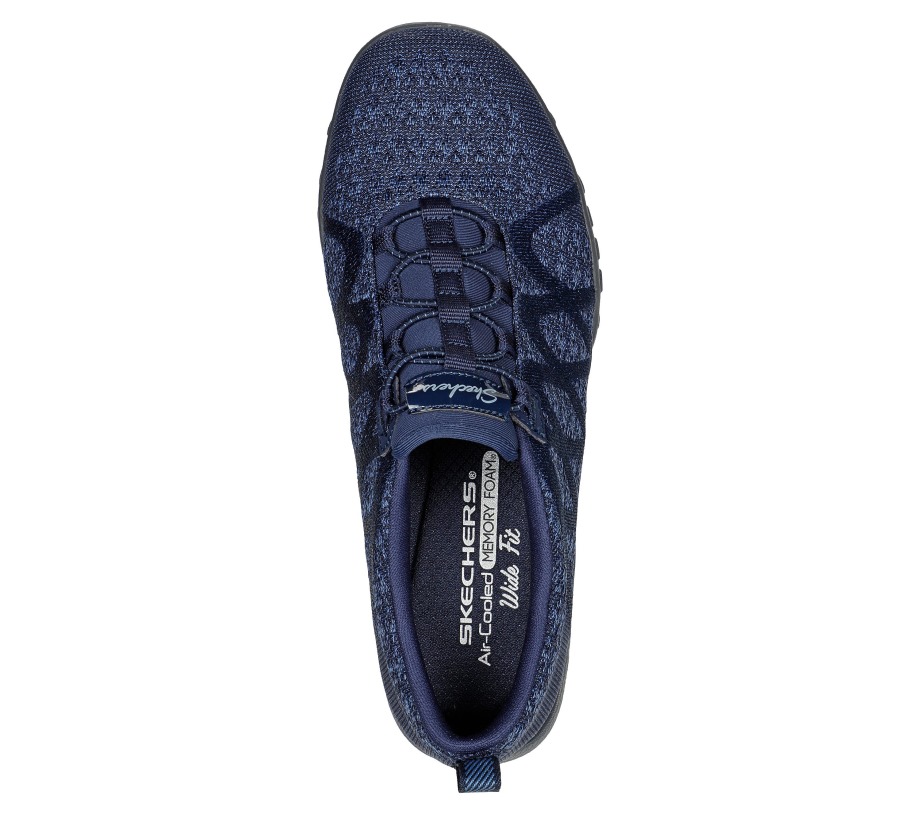 Relaxed Fit Breathe-Easy Infi-Knity Navy Skechers