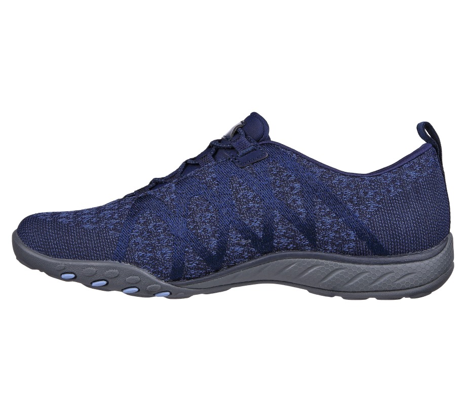 Relaxed Fit Breathe-Easy Infi-Knity Navy Skechers