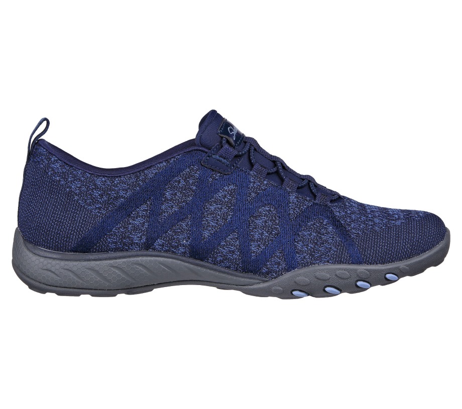 Relaxed Fit Breathe-Easy Infi-Knity Navy Skechers