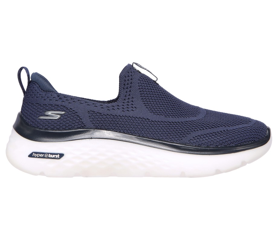 GOwalk Hyper Burst Solar Winds Skechers Navy White