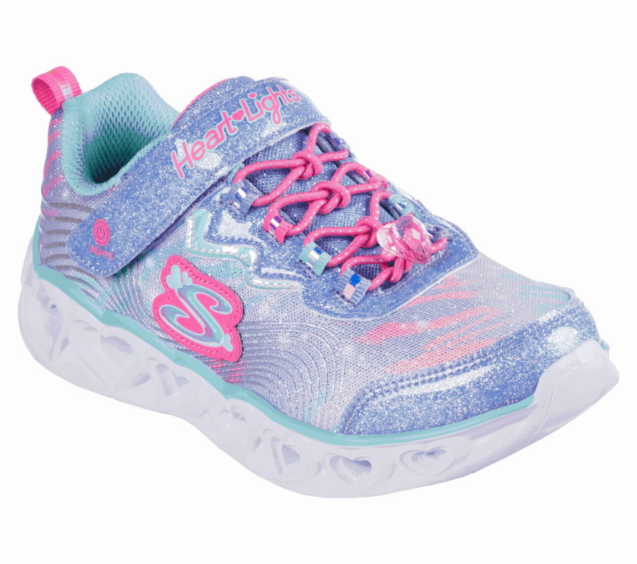 Skechers Heart Lights Bright Spirit Blue Multi