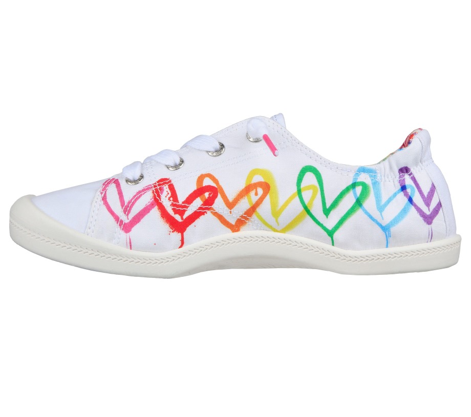 JGoldcrown Beach Bingo Luv Almighty White Multi Skechers