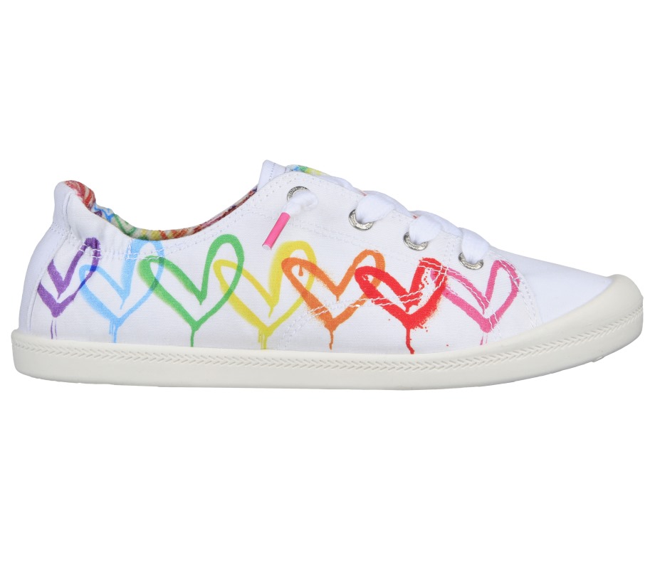 JGoldcrown Beach Bingo Luv Almighty White Multi Skechers