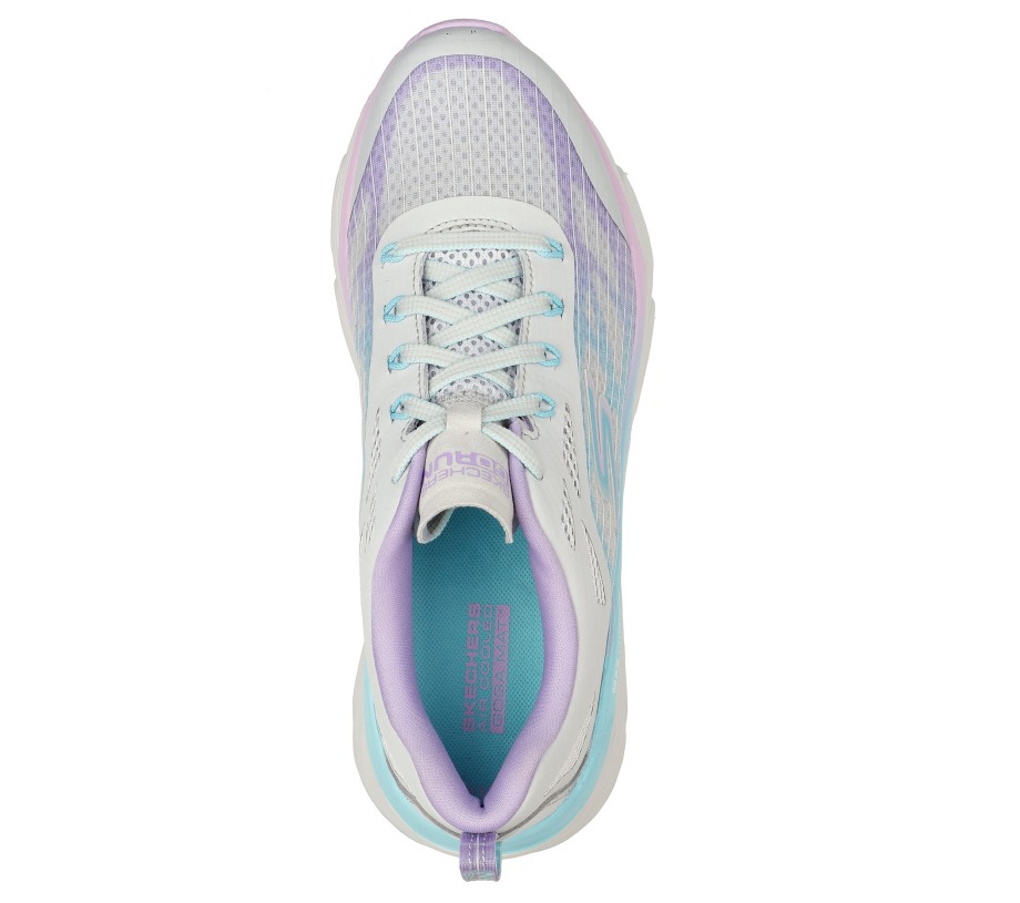 Max Cushioning Elite Even Stride Gray Lavender Skechers