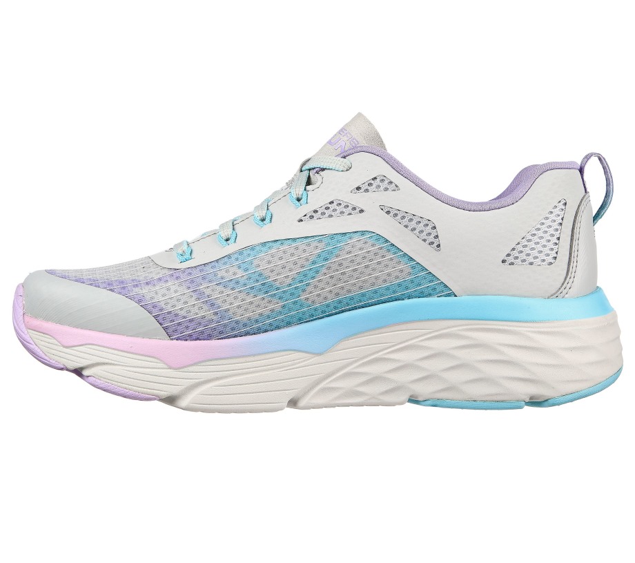 Max Cushioning Elite Even Stride Gray Lavender Skechers