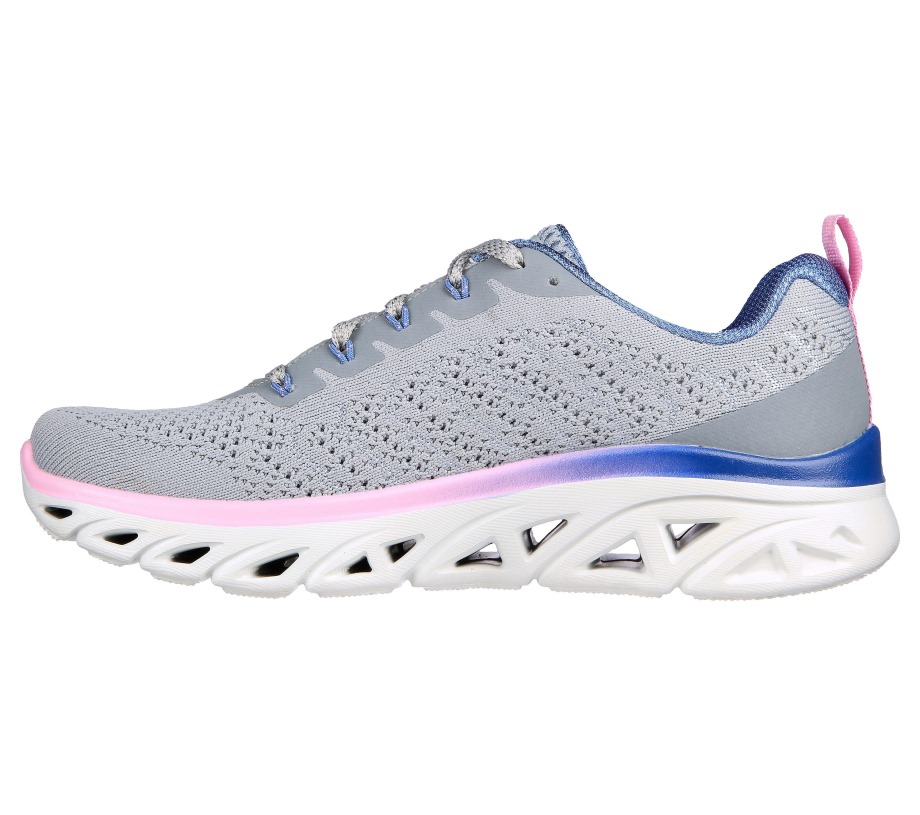 Glide-Step Sport New Wonder Skechers Gray Pink