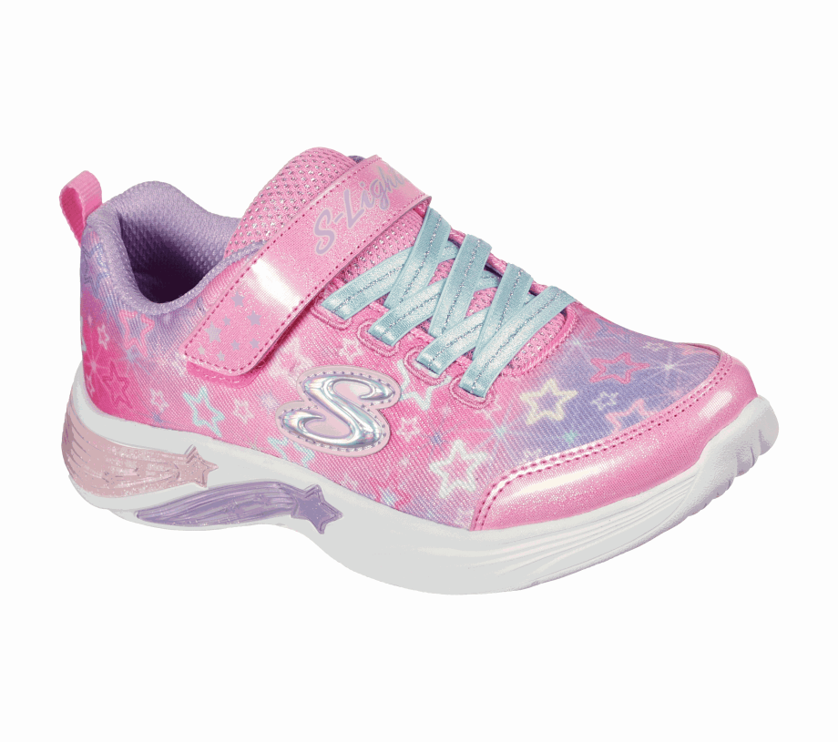 Skechers S Lights Star Sparks Pink Multi