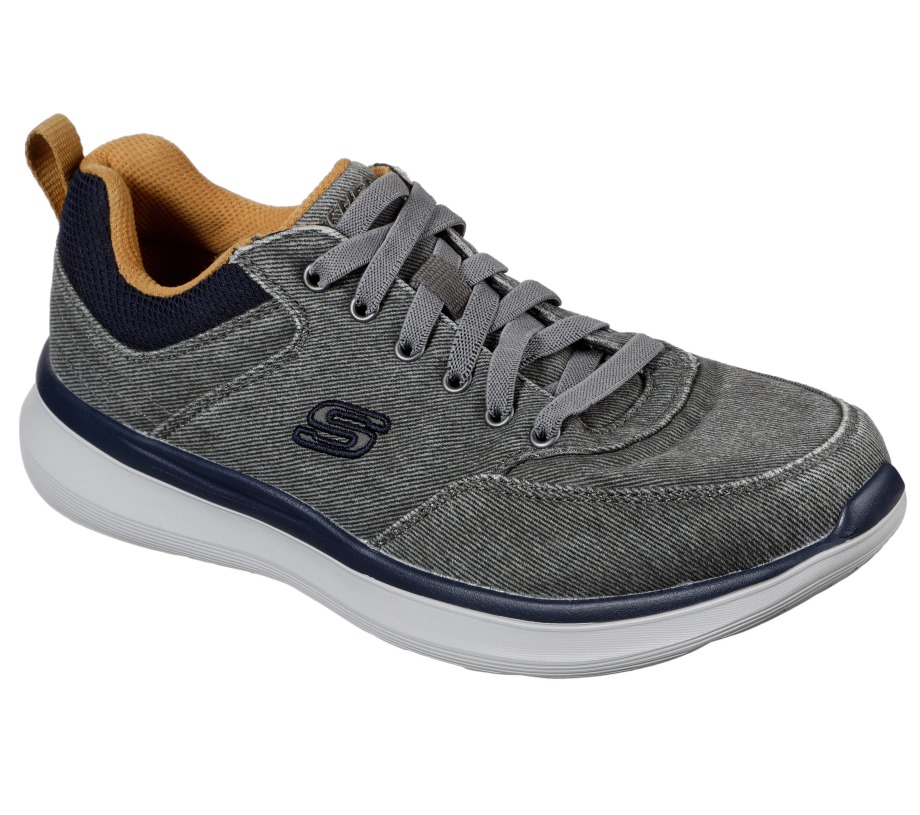 Delson 2.0 Kemper Charcoal Skechers
