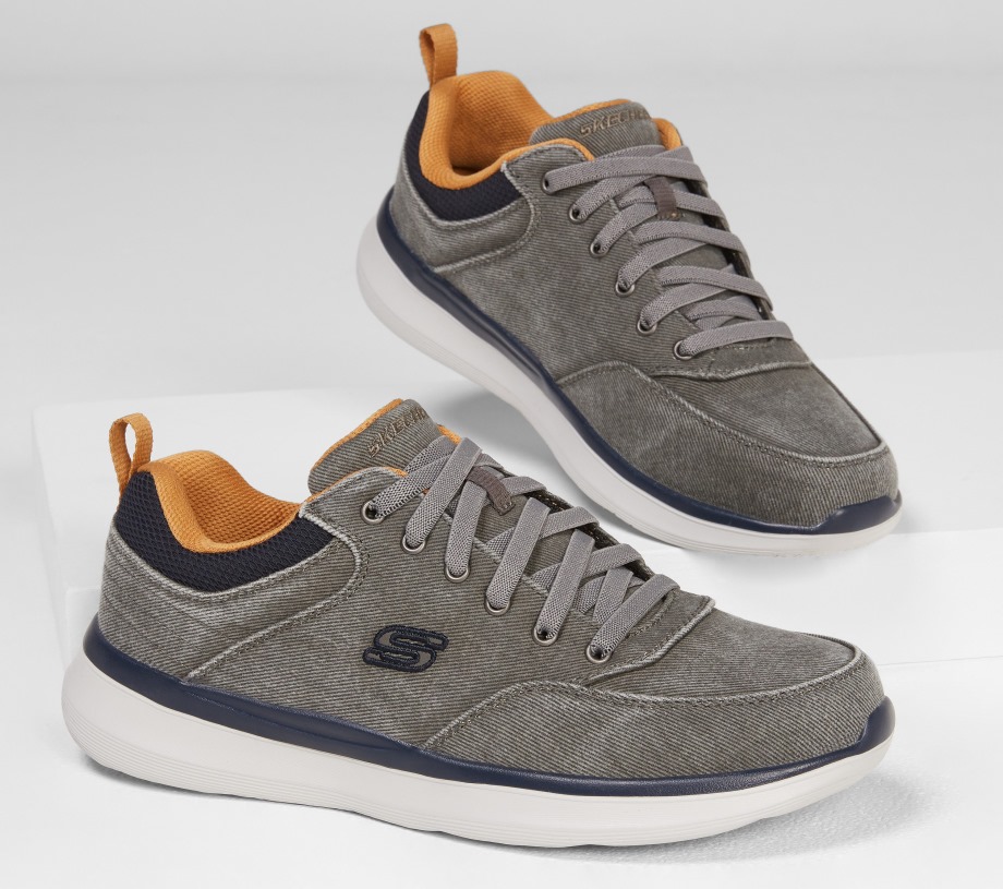 Delson 2.0 Kemper Charcoal Skechers
