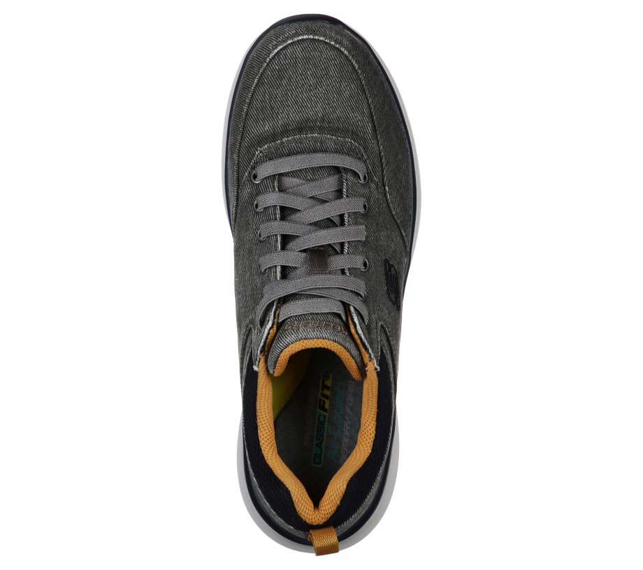 Delson 2.0 Kemper Charcoal Skechers