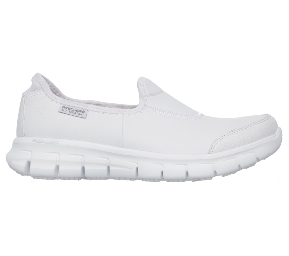 Skechers Work Relaxed Fit Sure Track White