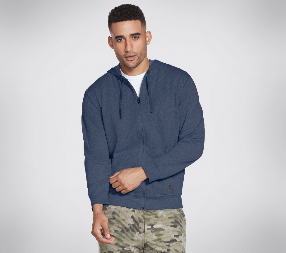 Apparel GOwalk Everywhere Full Zip Hoodie Navy Skechers