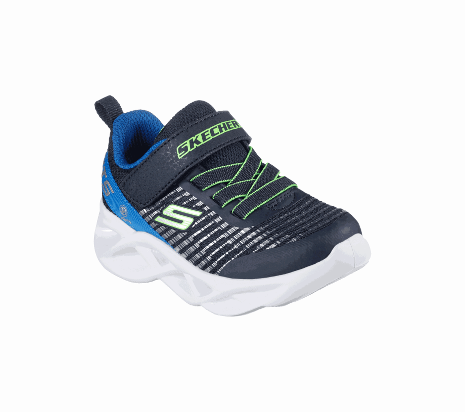 Twisty Brights Navy Blue Skechers