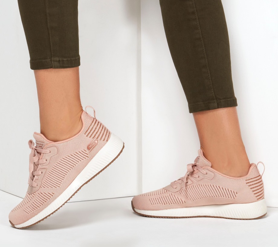 BOBS Sport Squad Glam League Skechers Blush Pink