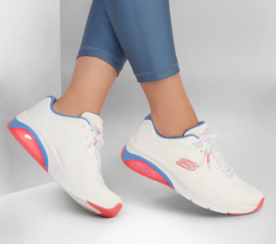 Skechers Skech-Air Extreme 2.0 Classic Vibe White Black Pink
