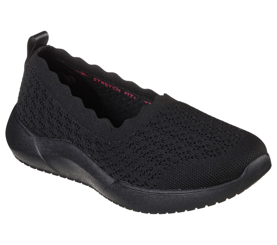 Relaxed Fit Seager Cup Casual Convo Skechers Black