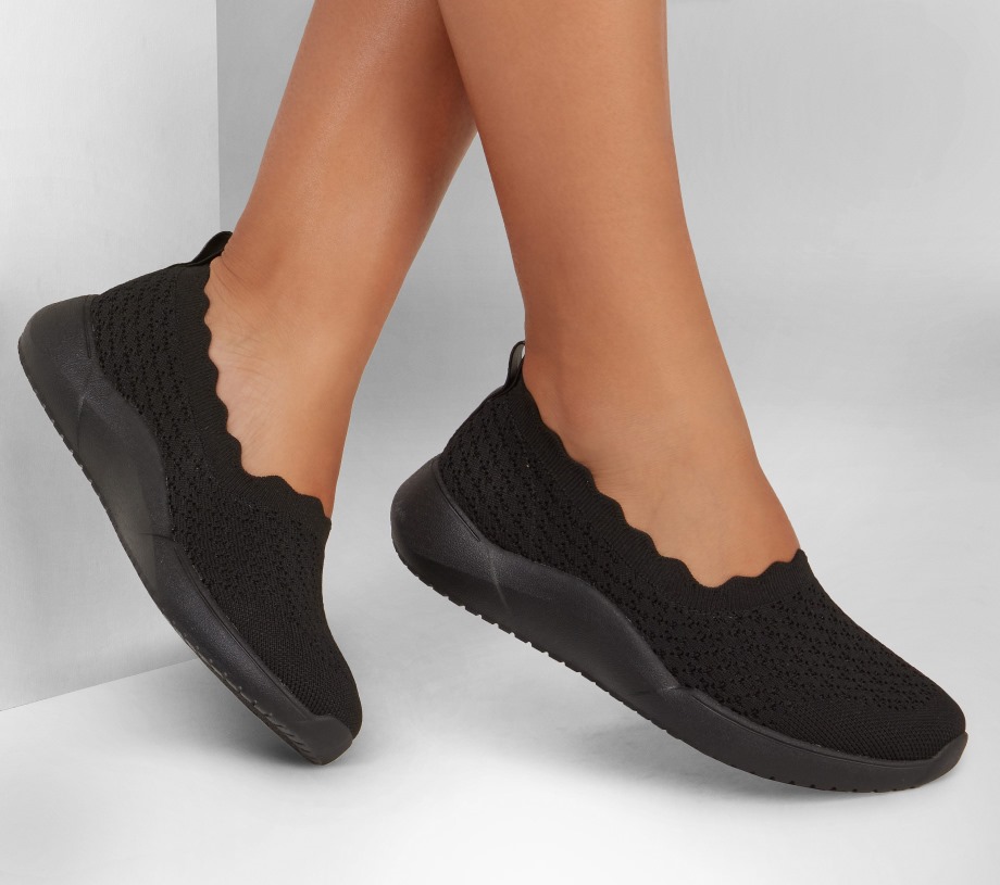 Relaxed Fit Seager Cup Casual Convo Skechers Black