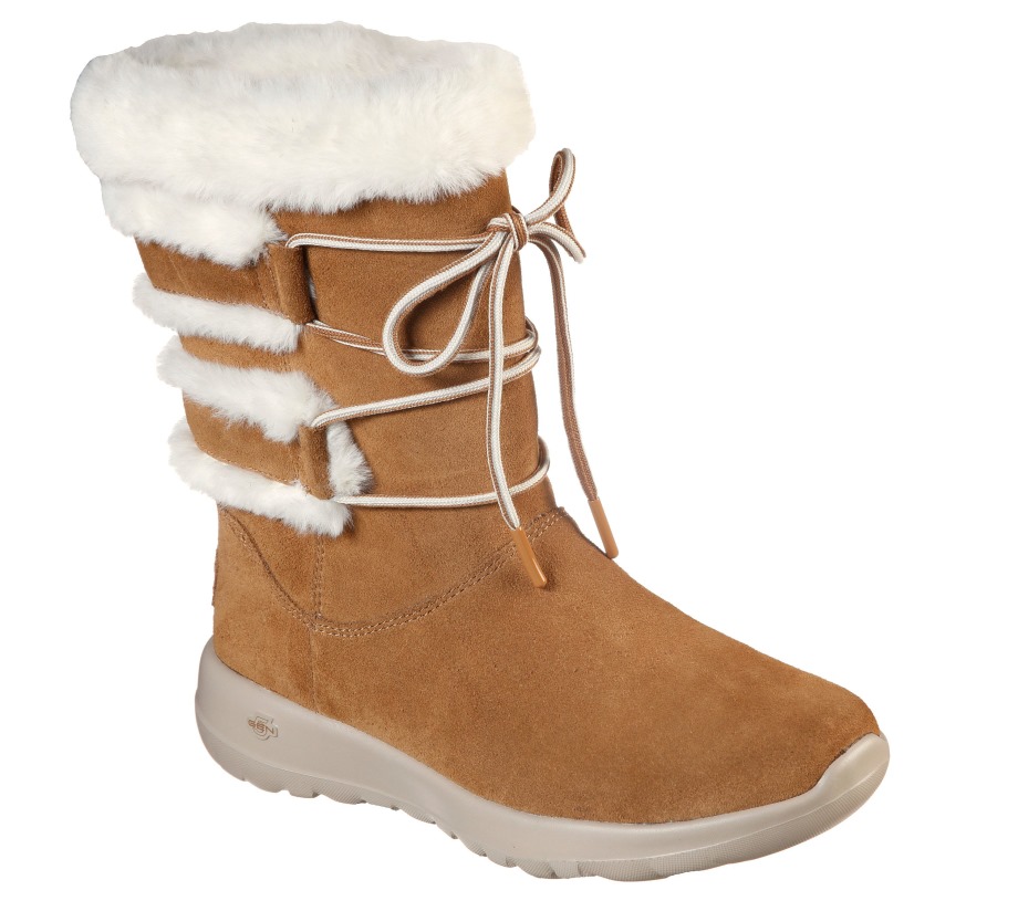 On the GO Joy Cyclone Skechers Chestnut