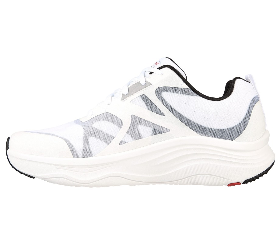 Skechers Relaxed Fit D'Lux Fitness White Black Red