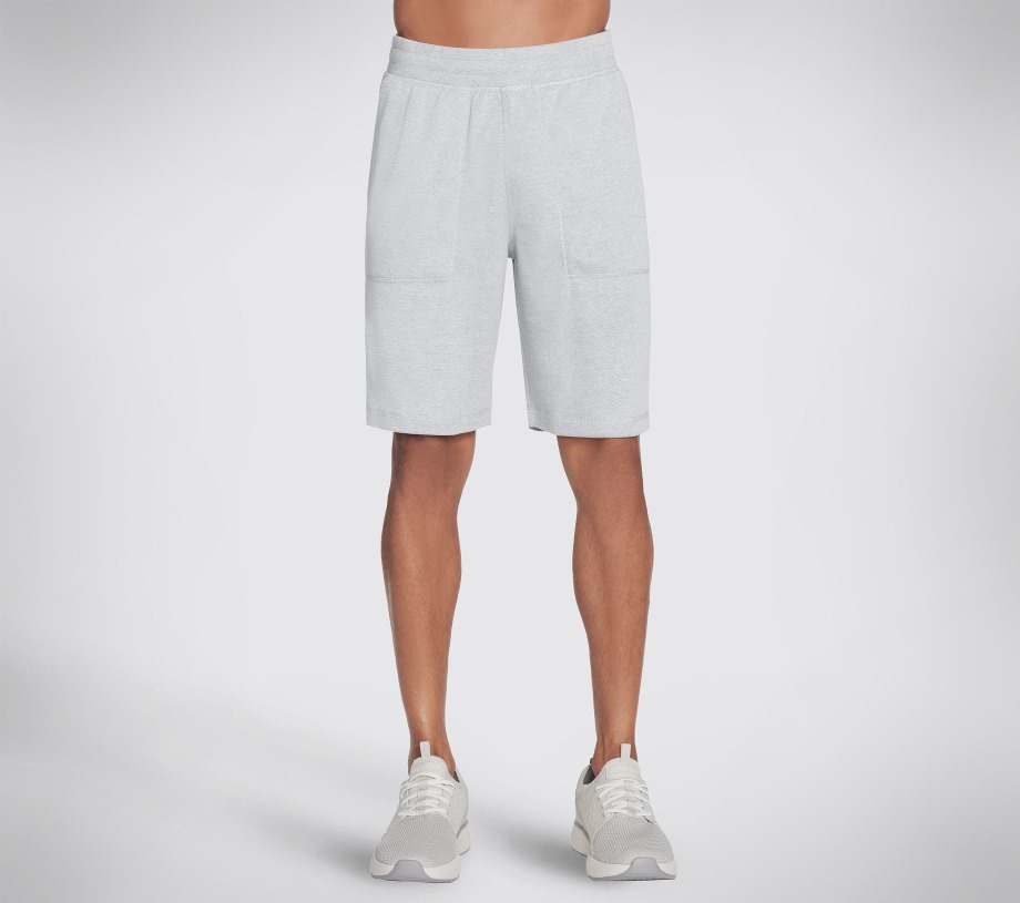 Apparel GOKNIT PIQUE 9 Inch Short Skechers Light Gray