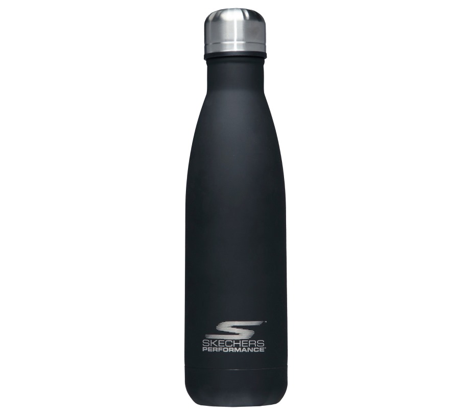 Laser Engraved Sport Water Bottle Black Skechers