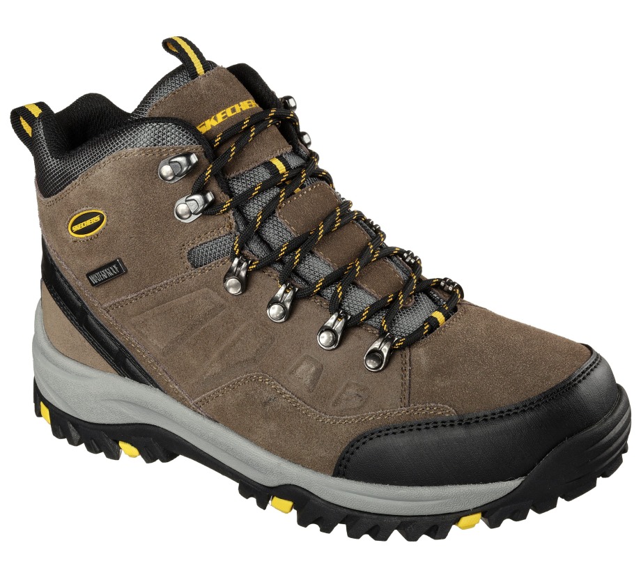Skechers Relaxed Fit Relment Pelmo Khaki