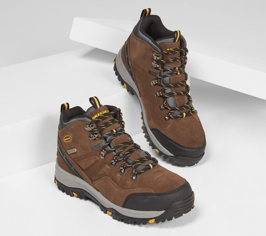 Skechers Relaxed Fit Relment Pelmo Khaki